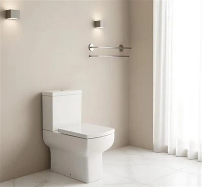 Bồn cầu hai khối gắn trên sàn